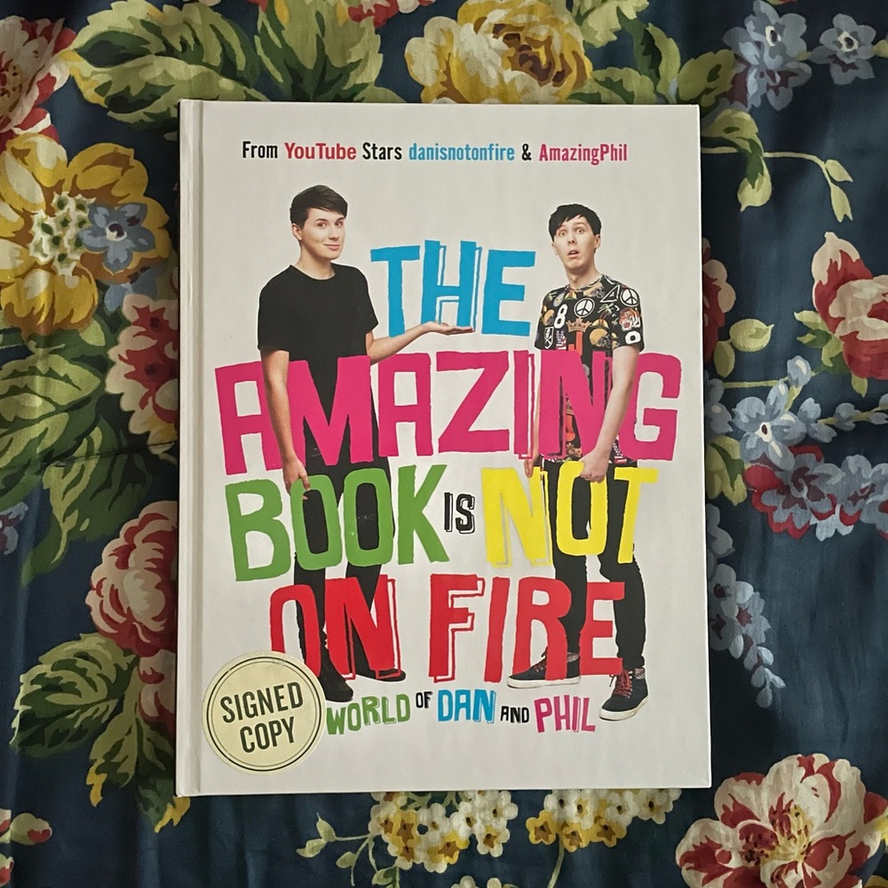 Dan & Phil signed book